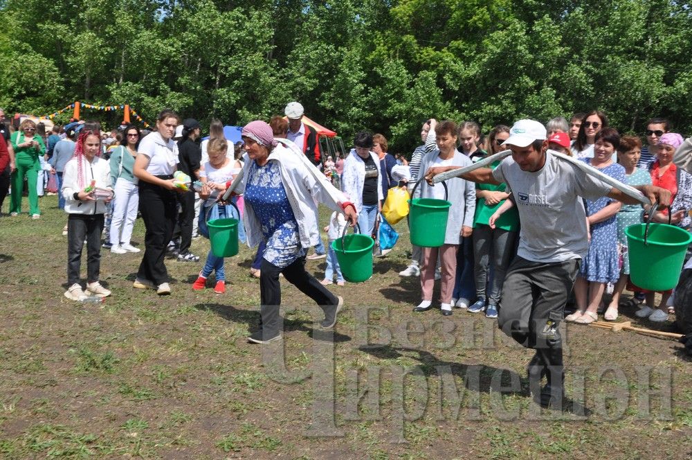 Сабантуй в Черемшане: национальные игры и борьба