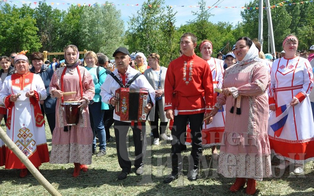 Сабантуй в Черемшане: национальные подворья