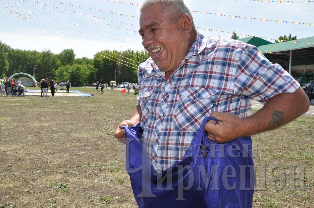 Сабантуй в Черемшане: национальные игры и борьба