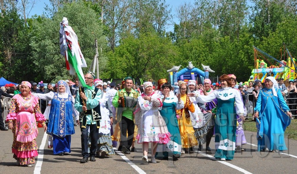 Сабантуй в Черемшане: открытие праздника