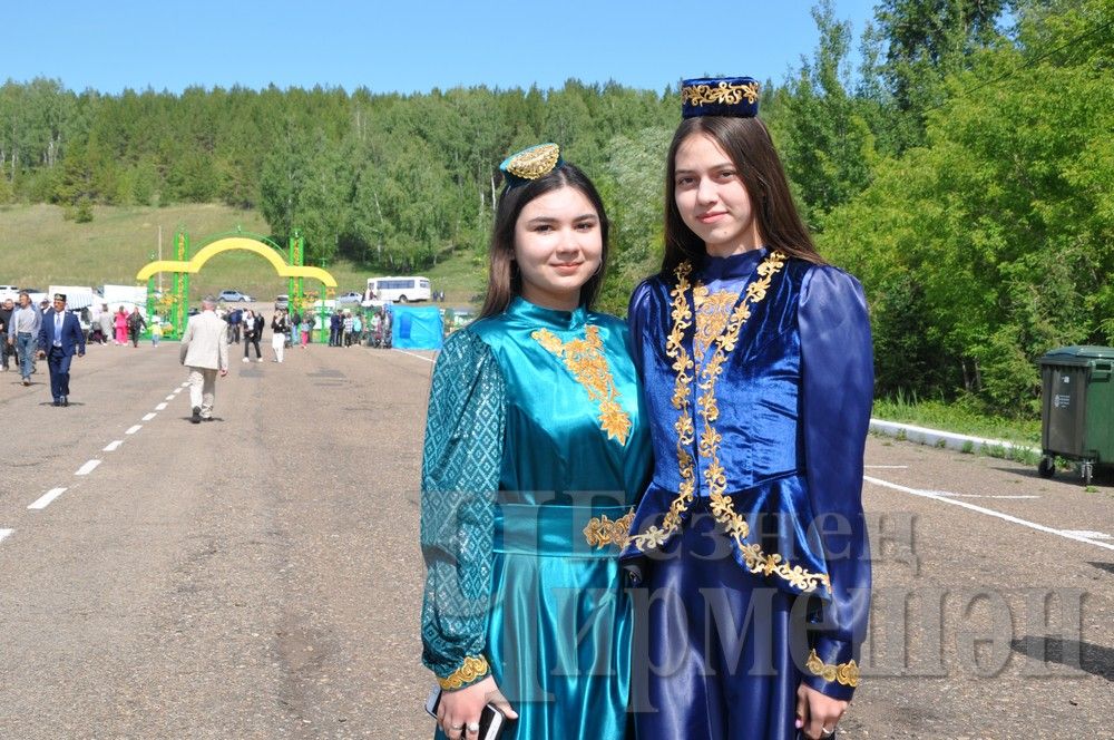 Сабантуй в Черемшане: национальные подворья