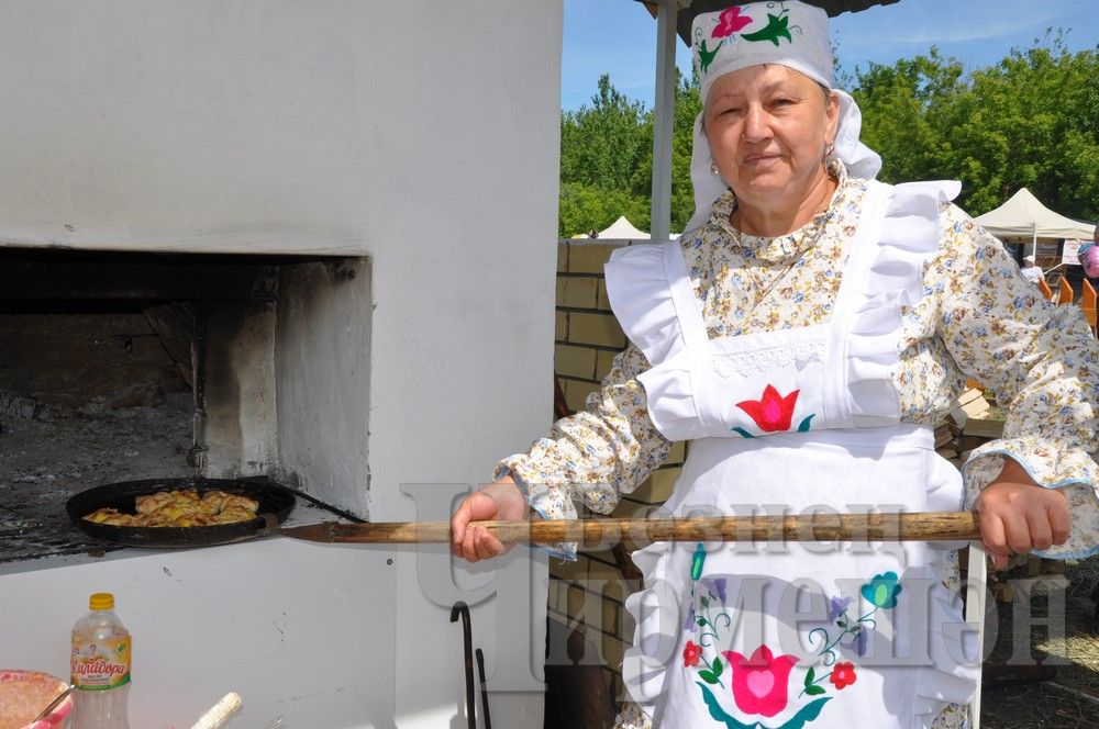 Сабантуй в Черемшане: национальные подворья