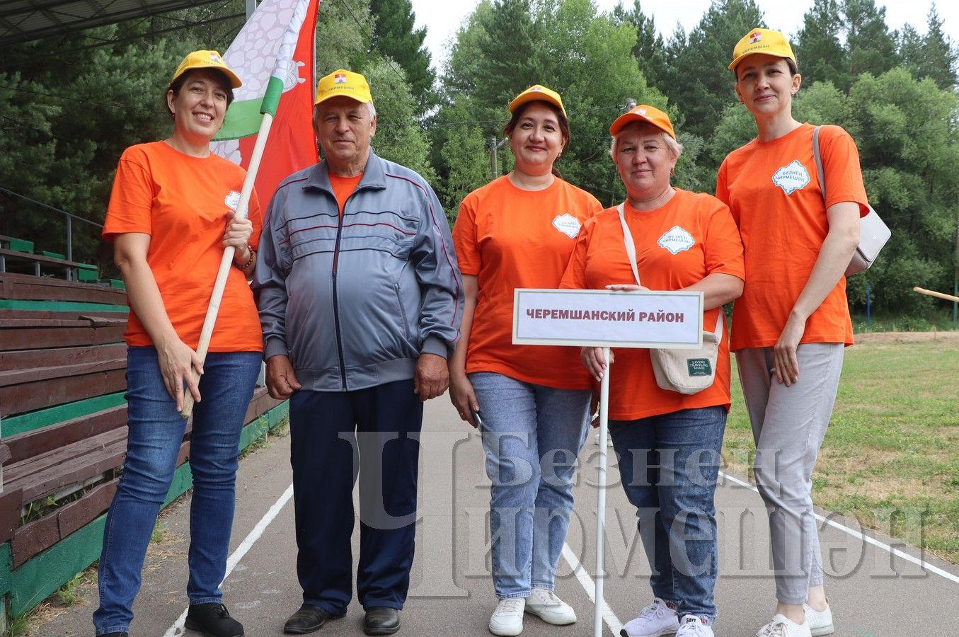 Журналисты газеты "Безнен Чирмешэн" ("Наш Черемшан") приняли участие в Медиа Сабантуе