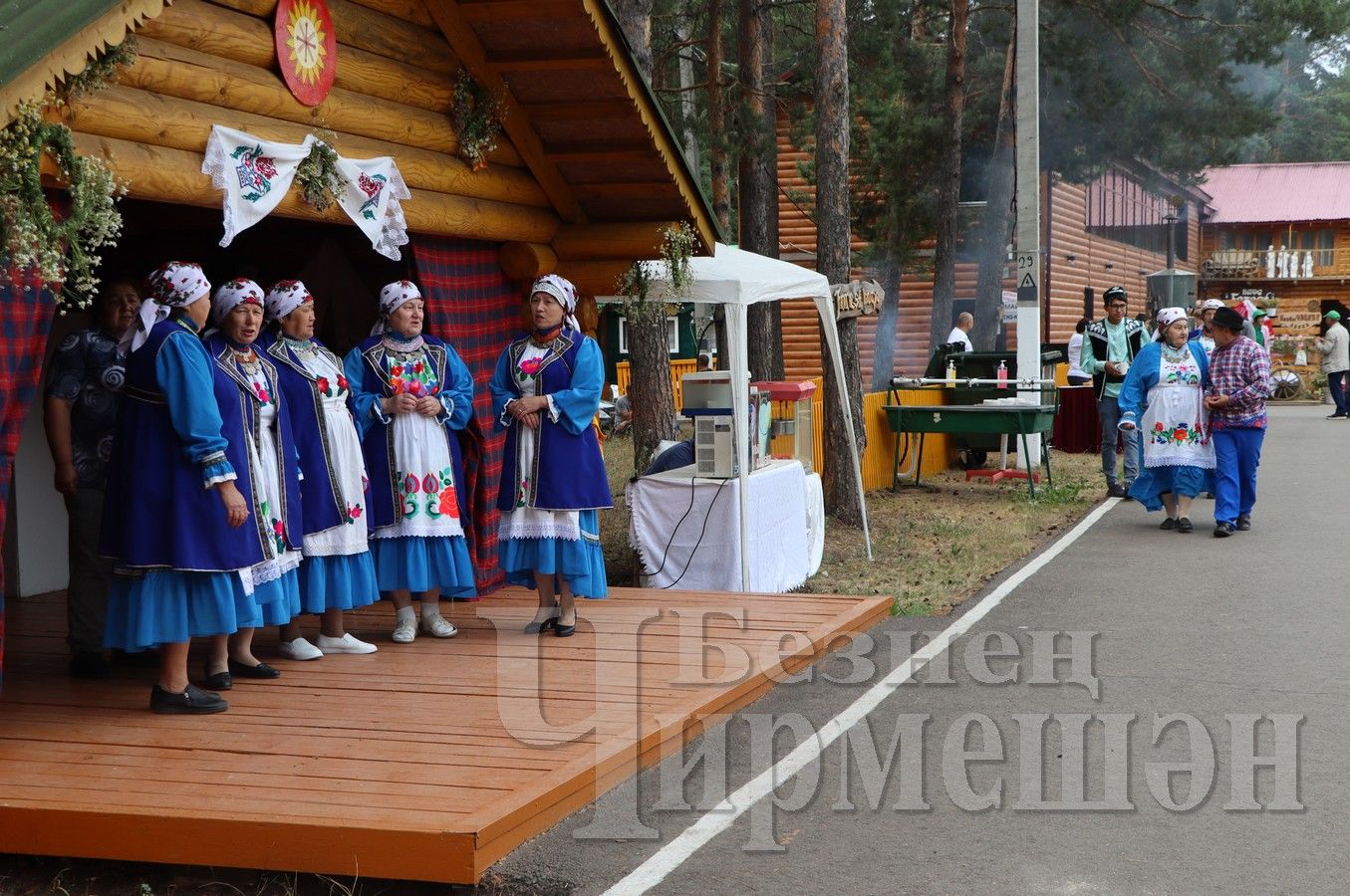 Журналисты газеты "Безнен Чирмешэн" ("Наш Черемшан") приняли участие в Медиа Сабантуе