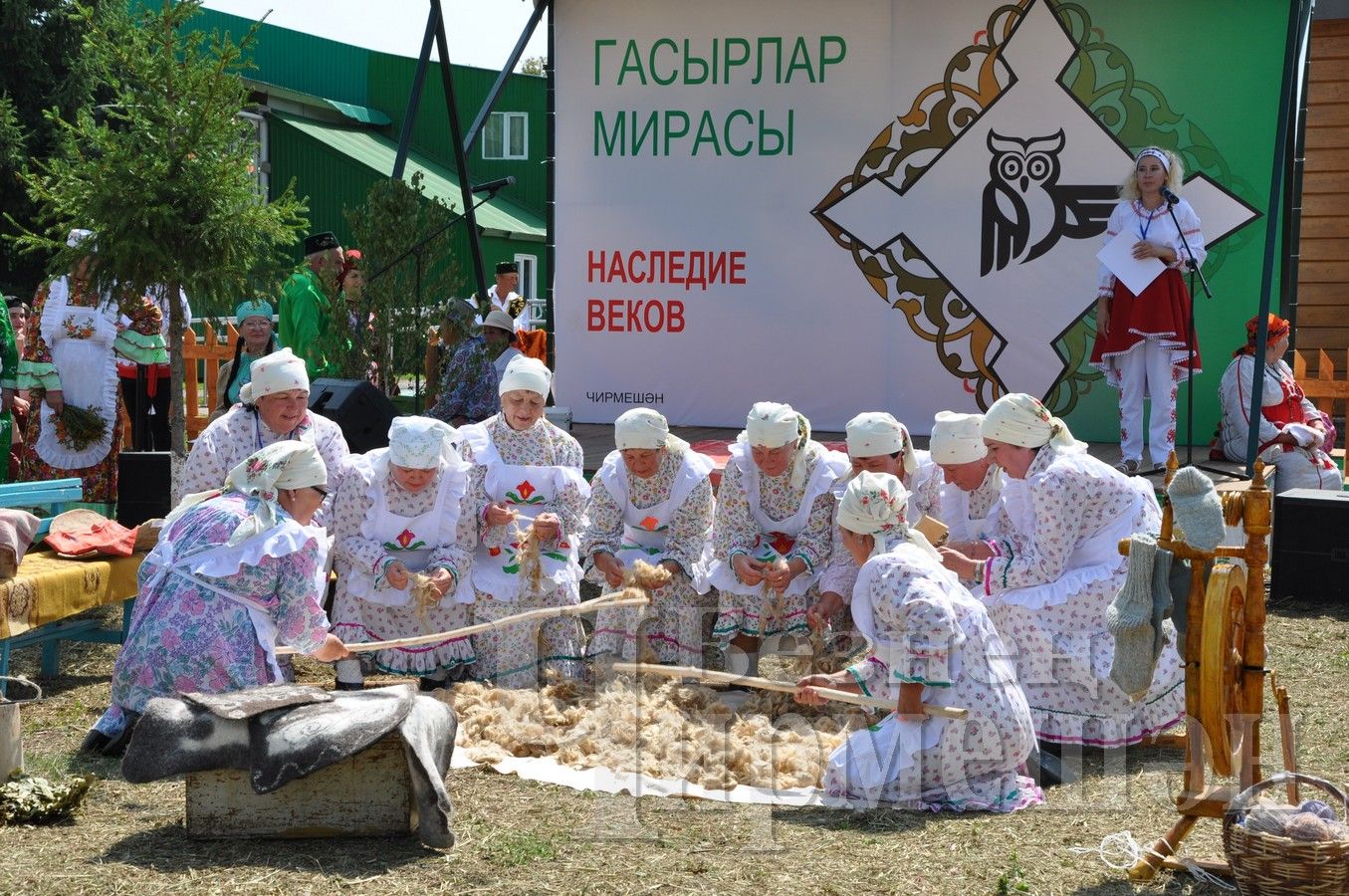 Чирмешәндә узган "Гасырлар мирасы" фестиваленнән 60 фото