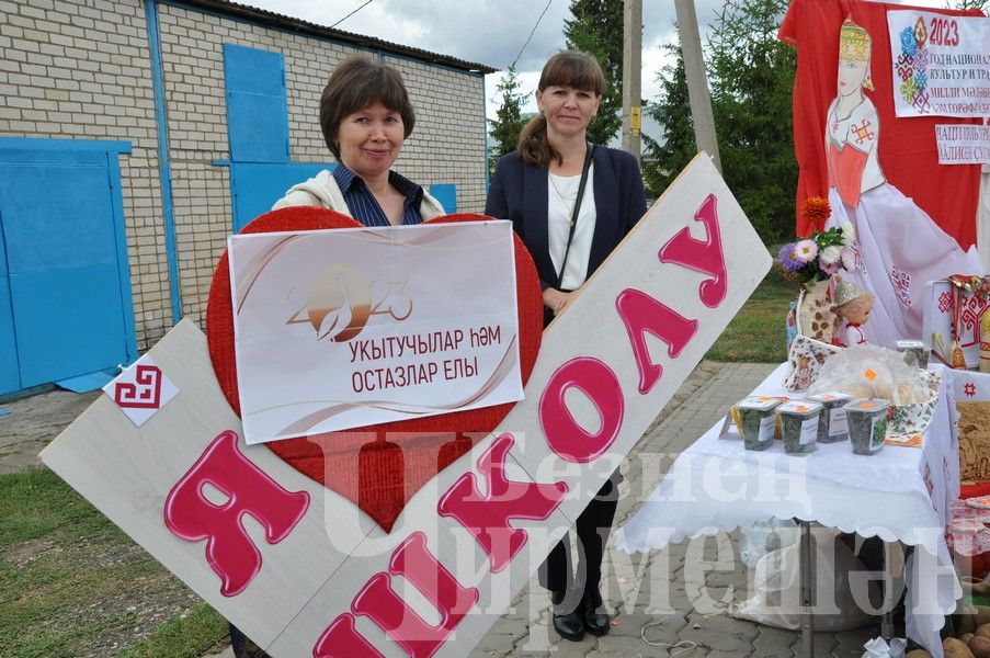 В Черемшане учительская конференция началась с ярмарки добра (ФОТОРЕПОРТАЖ)