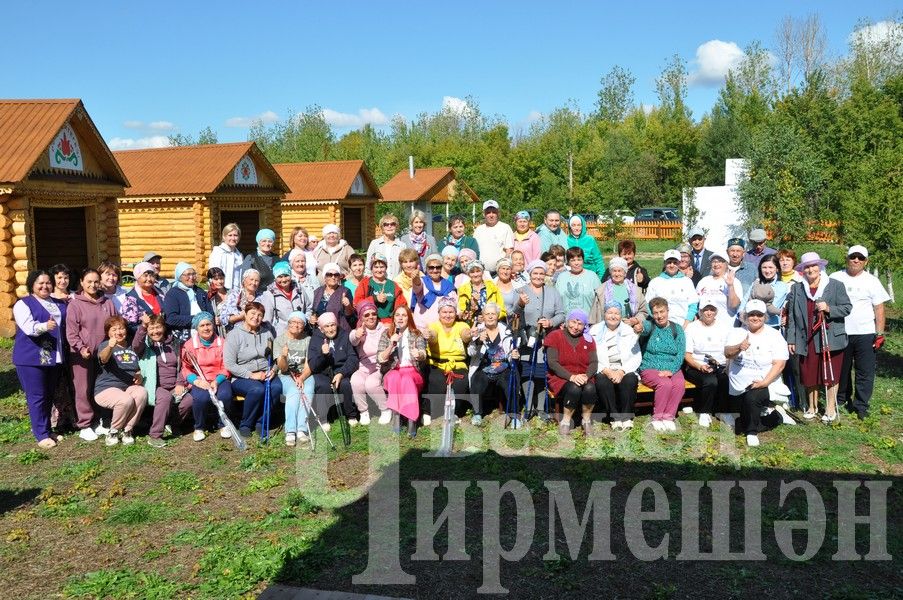 В Черемшане прошел фестиваль по скандинавской ходьбе (ФОТОРЕПОРТАЖ)