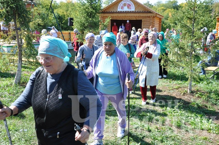 В Черемшане прошел фестиваль по скандинавской ходьбе (ФОТОРЕПОРТАЖ)