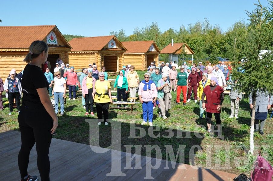 В Черемшане прошел фестиваль по скандинавской ходьбе (ФОТОРЕПОРТАЖ)