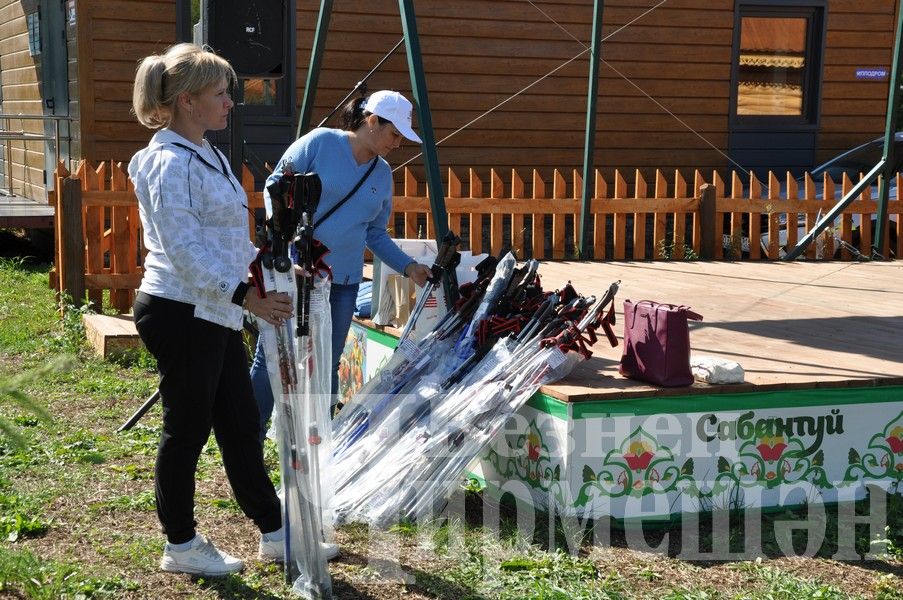 В Черемшане прошел фестиваль по скандинавской ходьбе (ФОТОРЕПОРТАЖ)