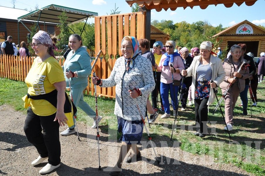 В Черемшане прошел фестиваль по скандинавской ходьбе (ФОТОРЕПОРТАЖ)