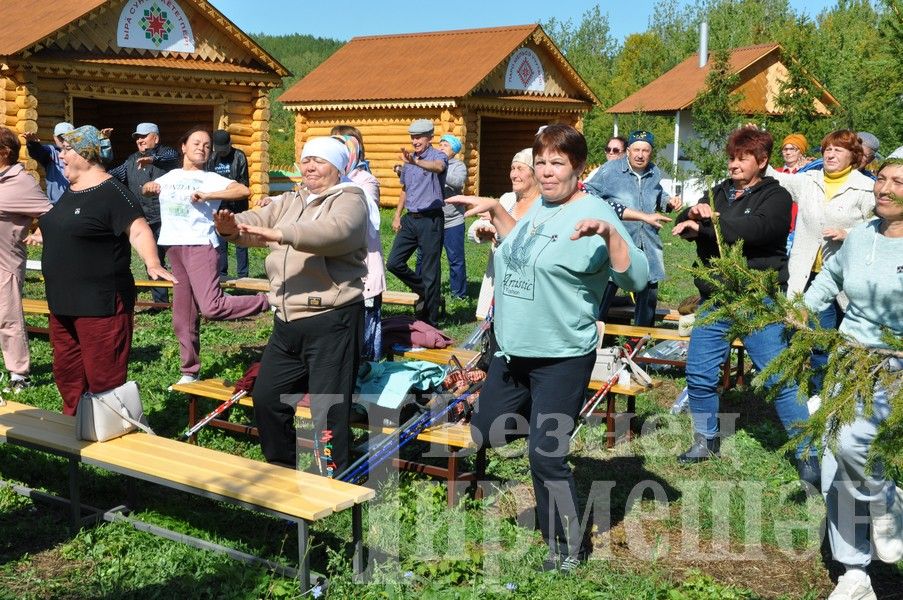 В Черемшане прошел фестиваль по скандинавской ходьбе (ФОТОРЕПОРТАЖ)