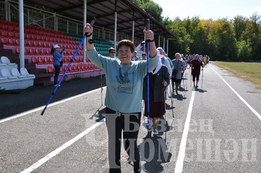 В Черемшане прошел фестиваль по скандинавской ходьбе (ФОТОРЕПОРТАЖ)