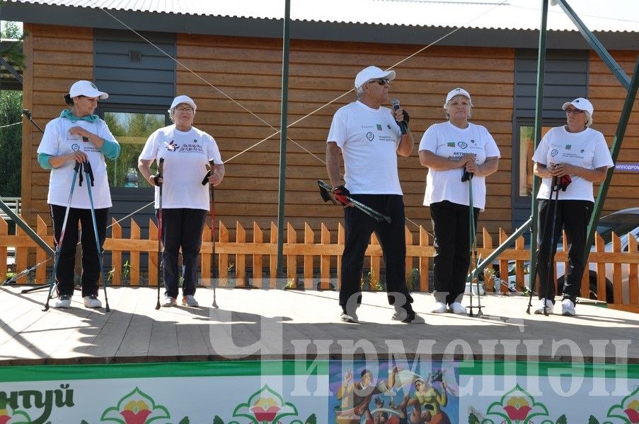 В Черемшане прошел фестиваль по скандинавской ходьбе (ФОТОРЕПОРТАЖ)