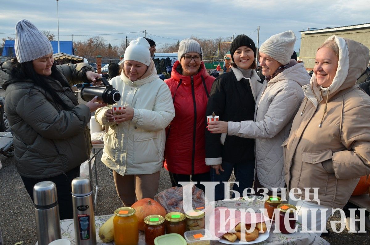 Чирмешән лицее "Игелек ярминкәсе"ндә сату итте (ФОТОРЕПОРТАЖ)