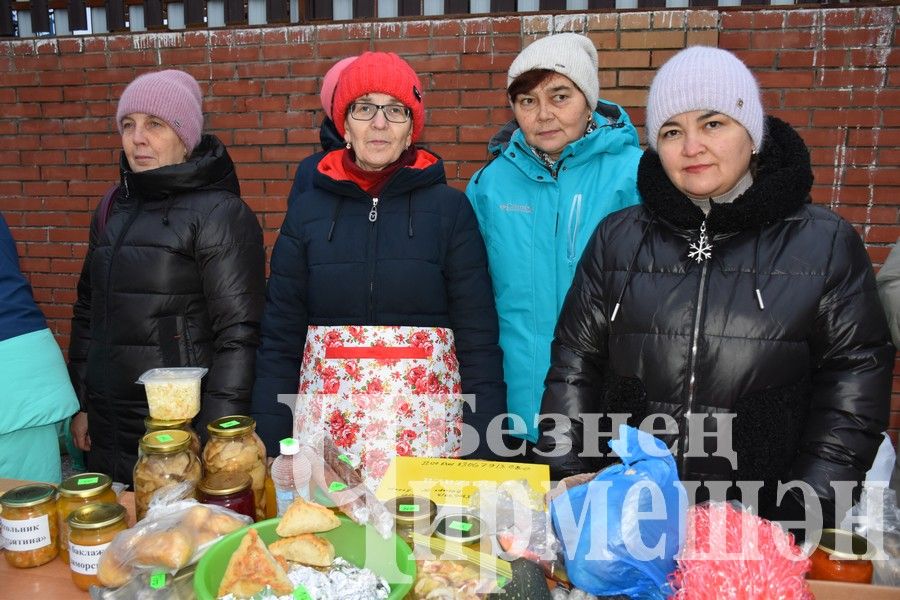 Чирмешәнлеләр махсус хәрби операциядәге якташларга ярдәм итү өчен Игелек ярминкәсе оештырдылар (ФОТОРЕПОРТАЖ)