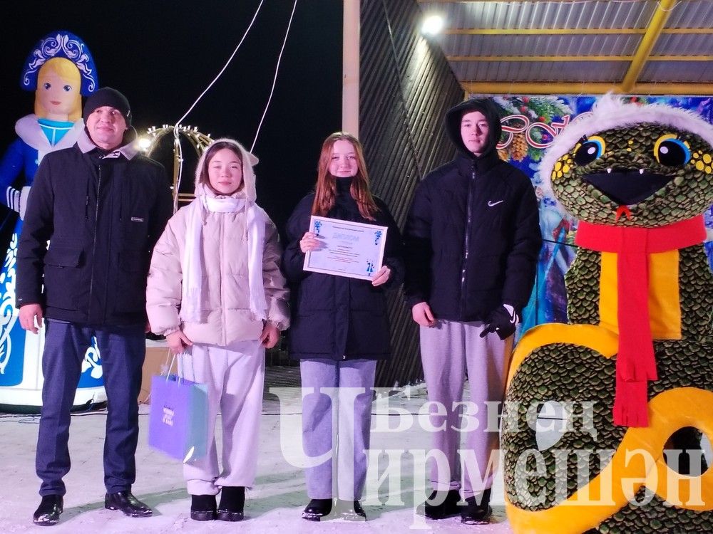В Черемшане зажглись огни центральной елки (ФОТОРЕПОРТАЖ)