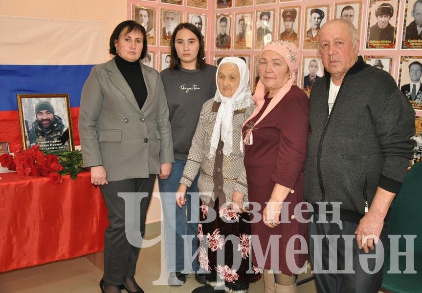 В Нижней Чегодайке  почтили память Нуршата Хожаева, погибшего в зоне СВО (ФОТОРЕПОРТАЖ)