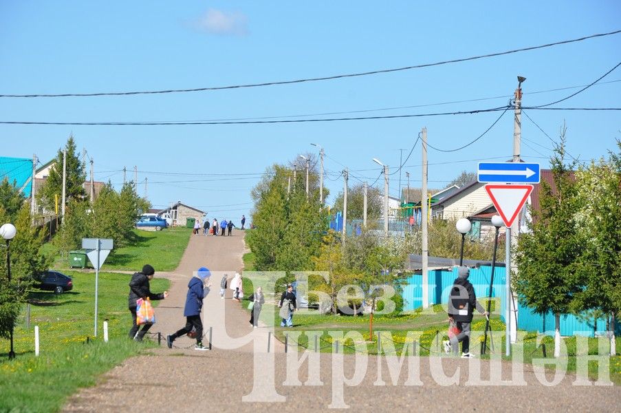 Православные черемшанцы отпраздновали Пасху (ФОТОРЕПОРТАЖ)