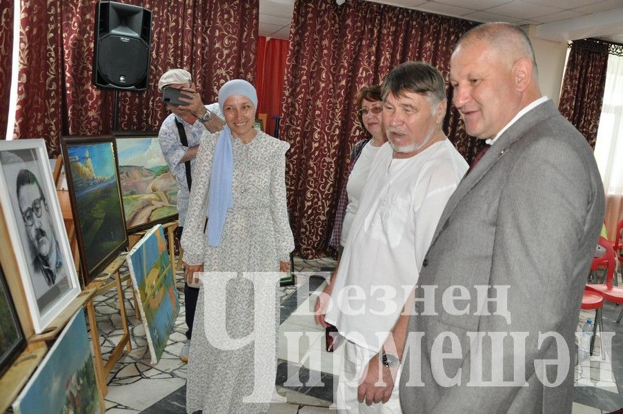 В Черемшане прошел пленэр известных художников (ФОТОРЕПОРТАЖ)