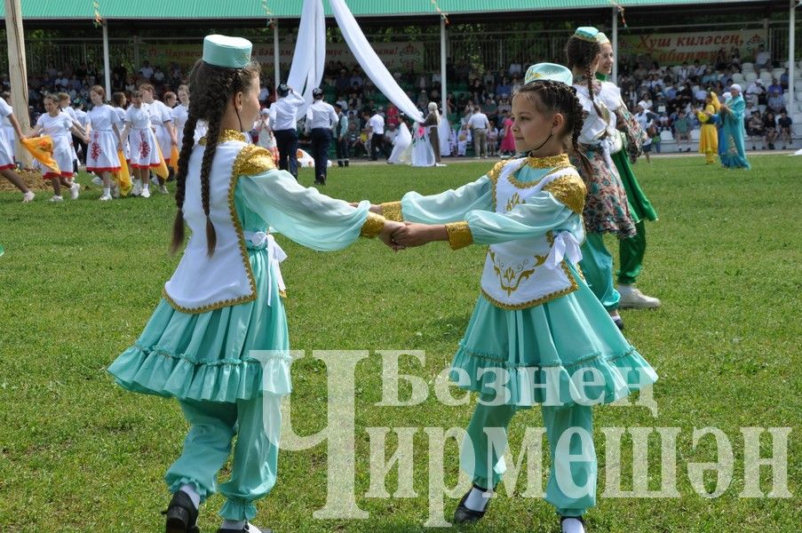 Сабантуй-2024 в Черемшане: открытие, национальные подворья, игры (ФОТОРЕПОРТАЖ)