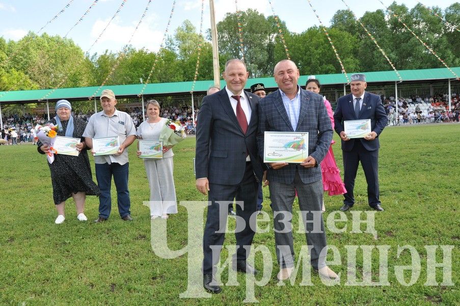 Сабантуй-2024 в Черемшане: награждение (ФОТОРЕПОРТАЖ)