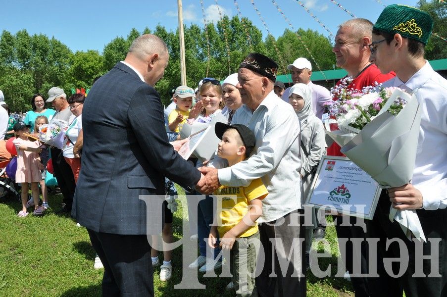 Сабантуй-2024 в Черемшане: награждение (ФОТОРЕПОРТАЖ)