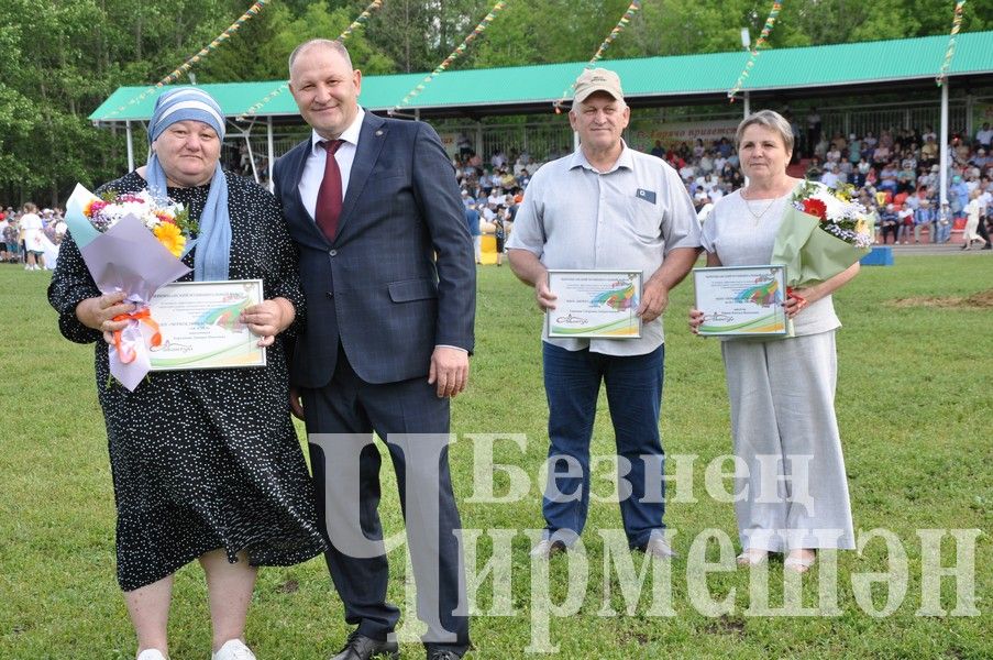 Сабантуй-2024 в Черемшане: награждение (ФОТОРЕПОРТАЖ)