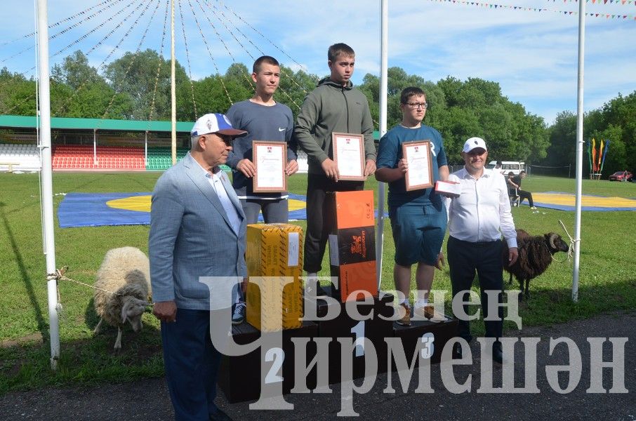 Сабантуй-2024 в Черемшане: национальная борьба корэш (ФОТОРЕПОРТАЖ)