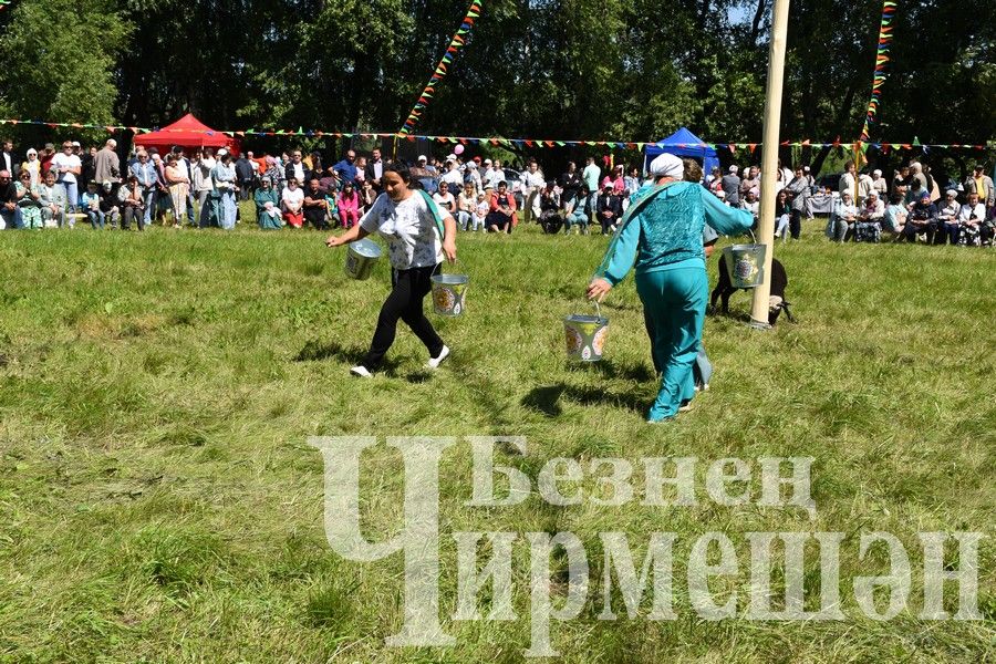 В Беркет  Ключе на Дне села ловили петуха (ФОТОРЕПОРТАЖ)