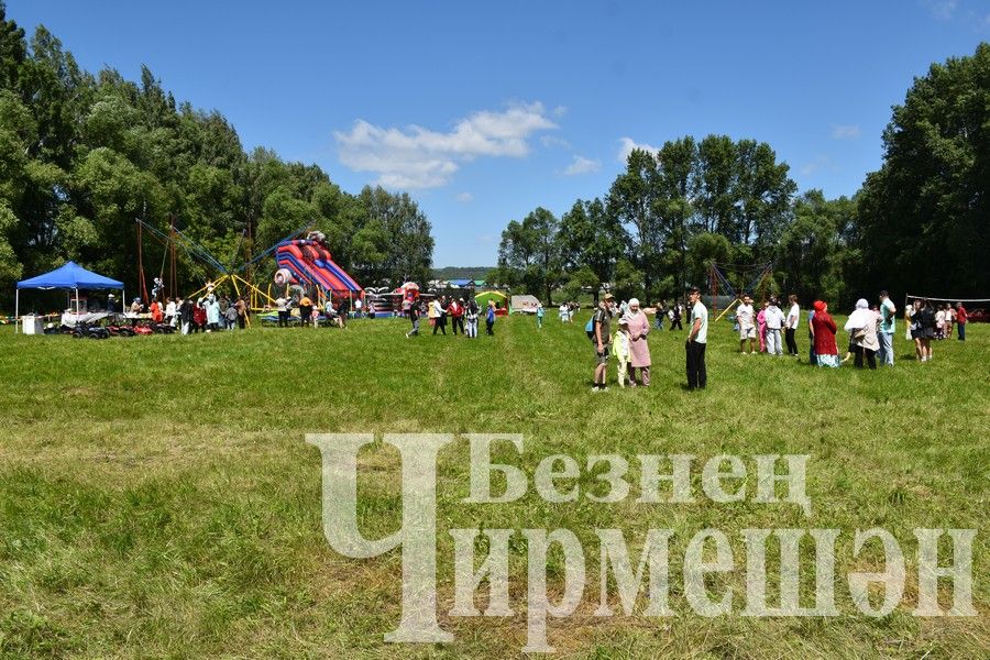 В Беркет  Ключе на Дне села ловили петуха (ФОТОРЕПОРТАЖ)