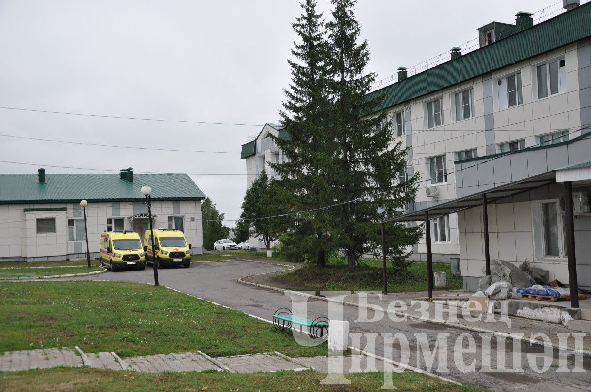 В Черемшанской районной больнице продолжается ремонт (ФОТОРЕПОРТАЖ)