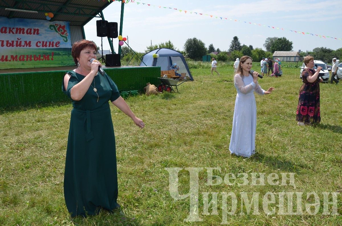 В Лашманке на празднике День села боролись и девушки (ФОТОРЕПОРТАЖ)