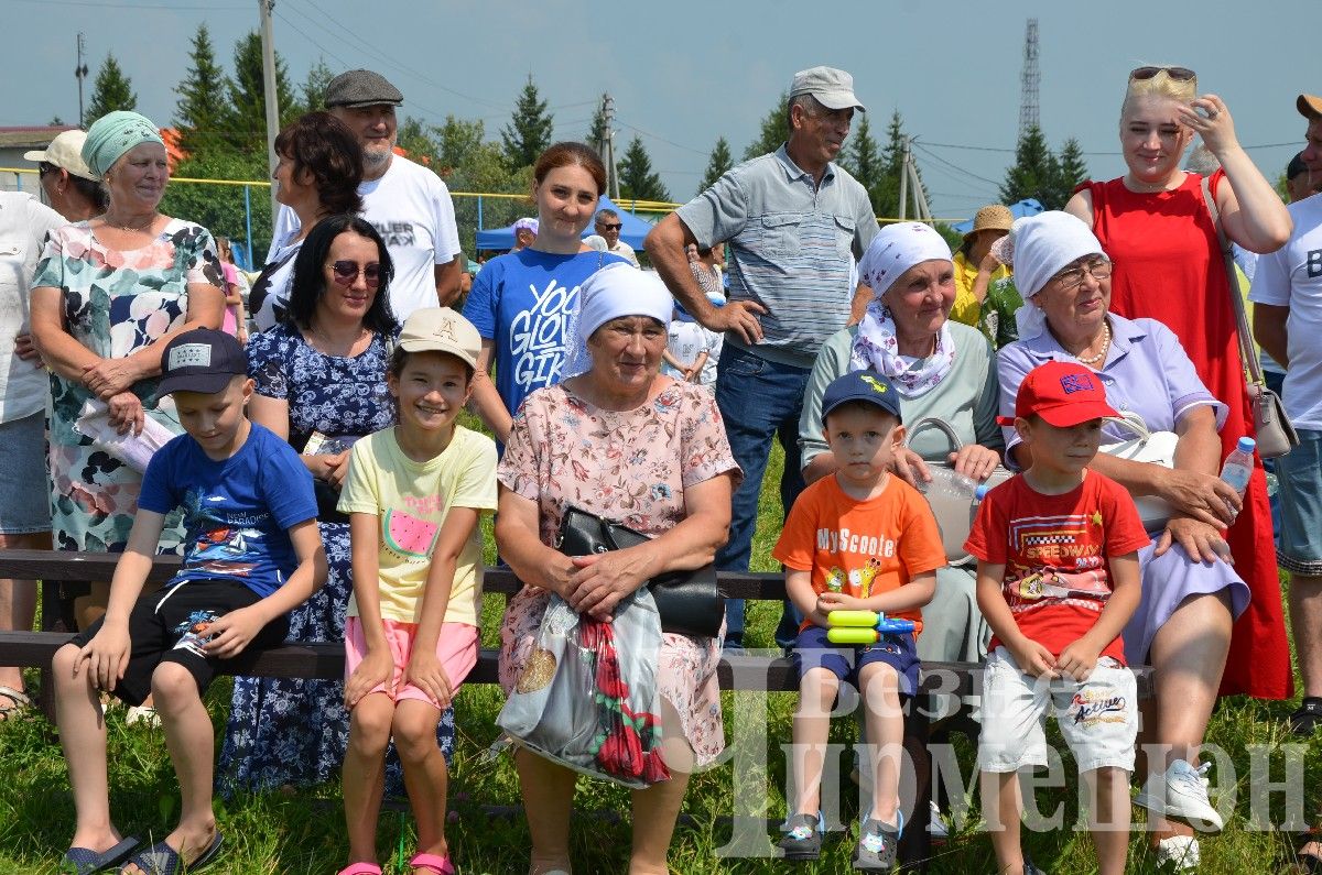 В Лашманке на празднике День села боролись и девушки (ФОТОРЕПОРТАЖ)