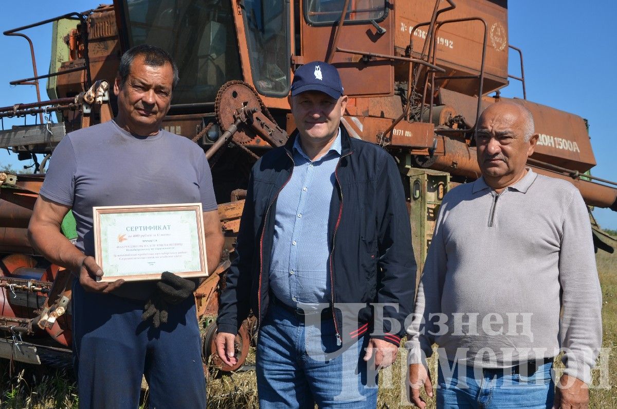 В Черемшанском районе наградили передовиков жатвы (ФОТОРЕПОРТАЖ)