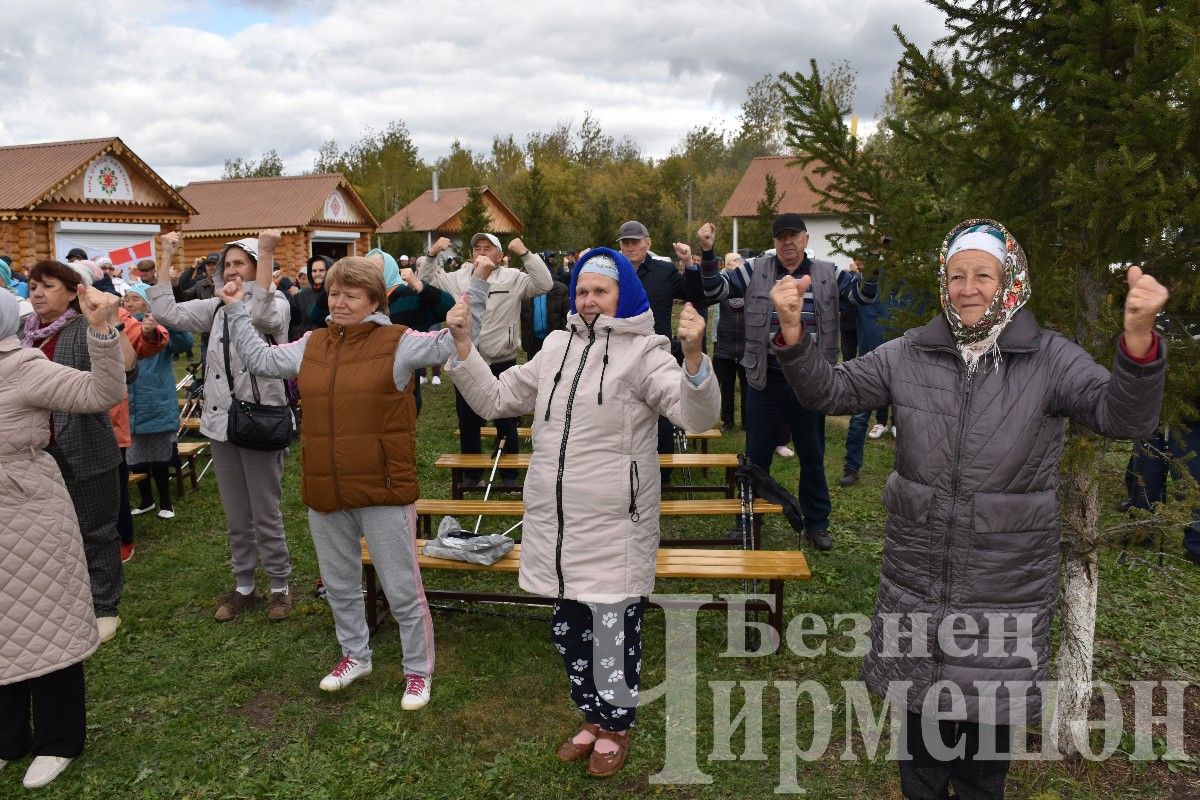 В Черемшане состоялся II районный фестиваль любителей скандинавской ходьбы (ФОТОРЕПОРТАЖ)