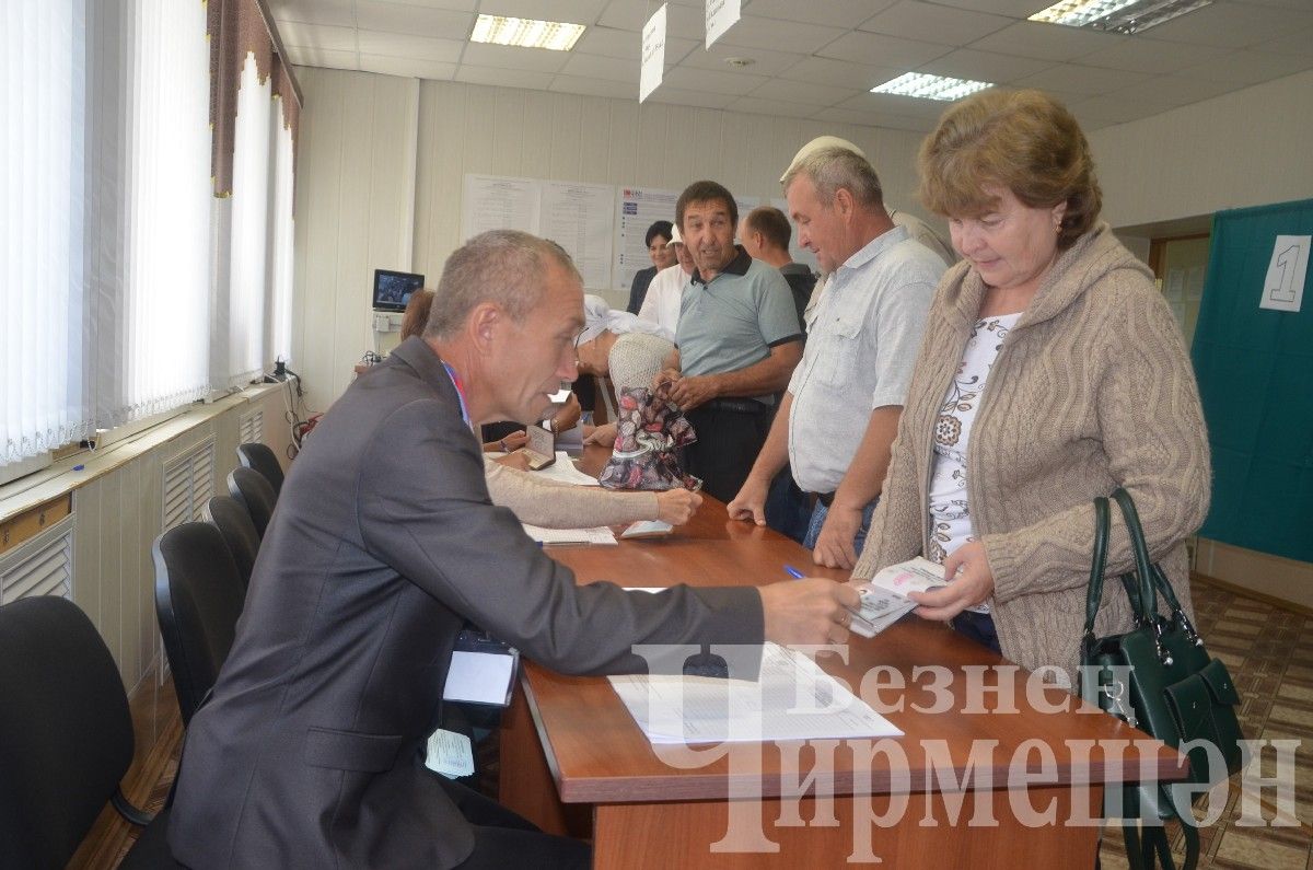 Чирмешән районы сайлау участокларыннан фотолар