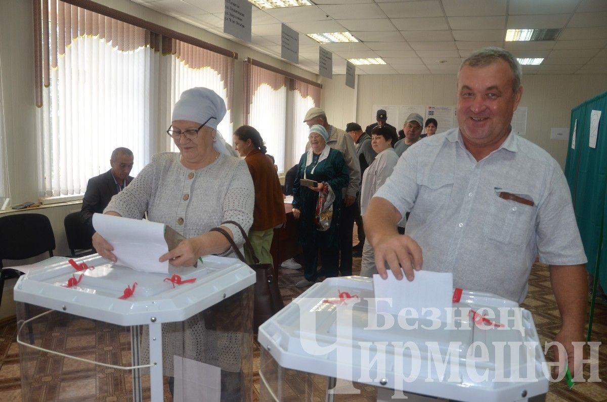 Чирмешән районы сайлау участокларыннан фотолар