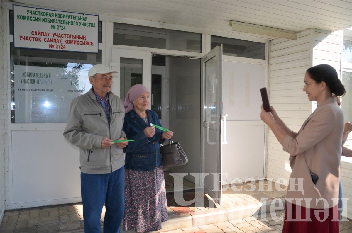 Чирмешән районы сайлау участокларыннан фотолар