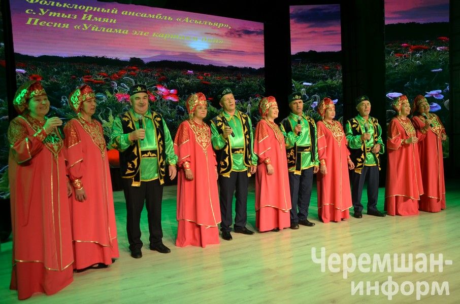 Бүген өлкәннәребез өчен район мәдәният йортында матур чара үтте (ФОТОРЕПОРТАЖ)
