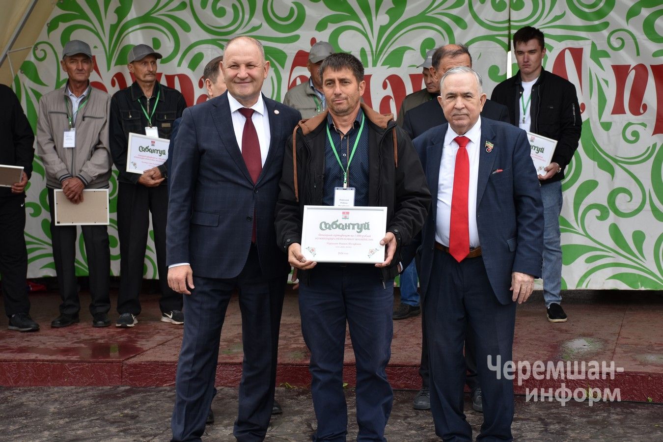 Сабантуй в Черемшане 2026 - награждение передовиков (ФОТОРЕПОРТАЖ)