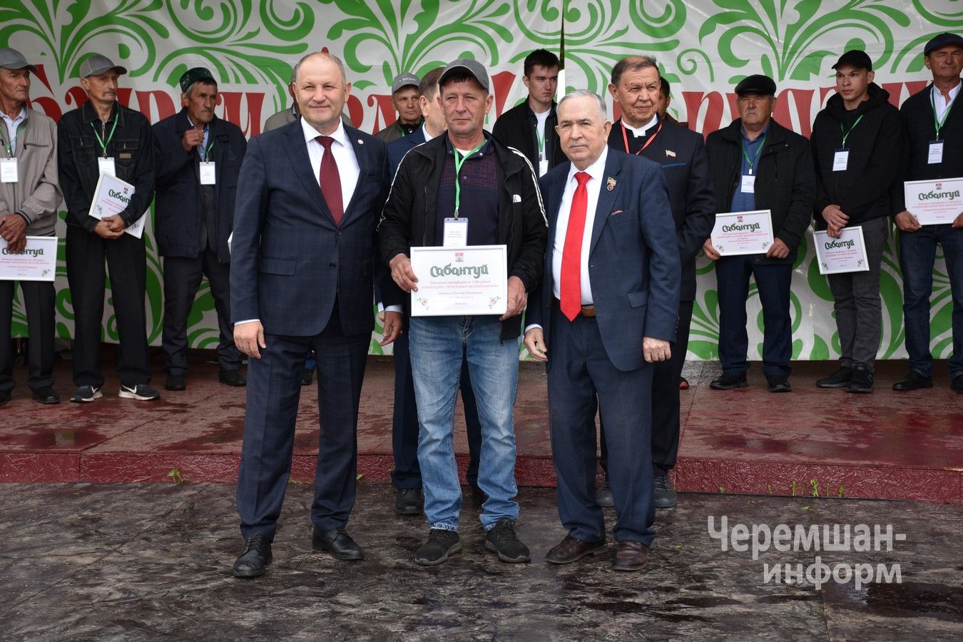 Сабантуй в Черемшане 2026 - награждение передовиков (ФОТОРЕПОРТАЖ)