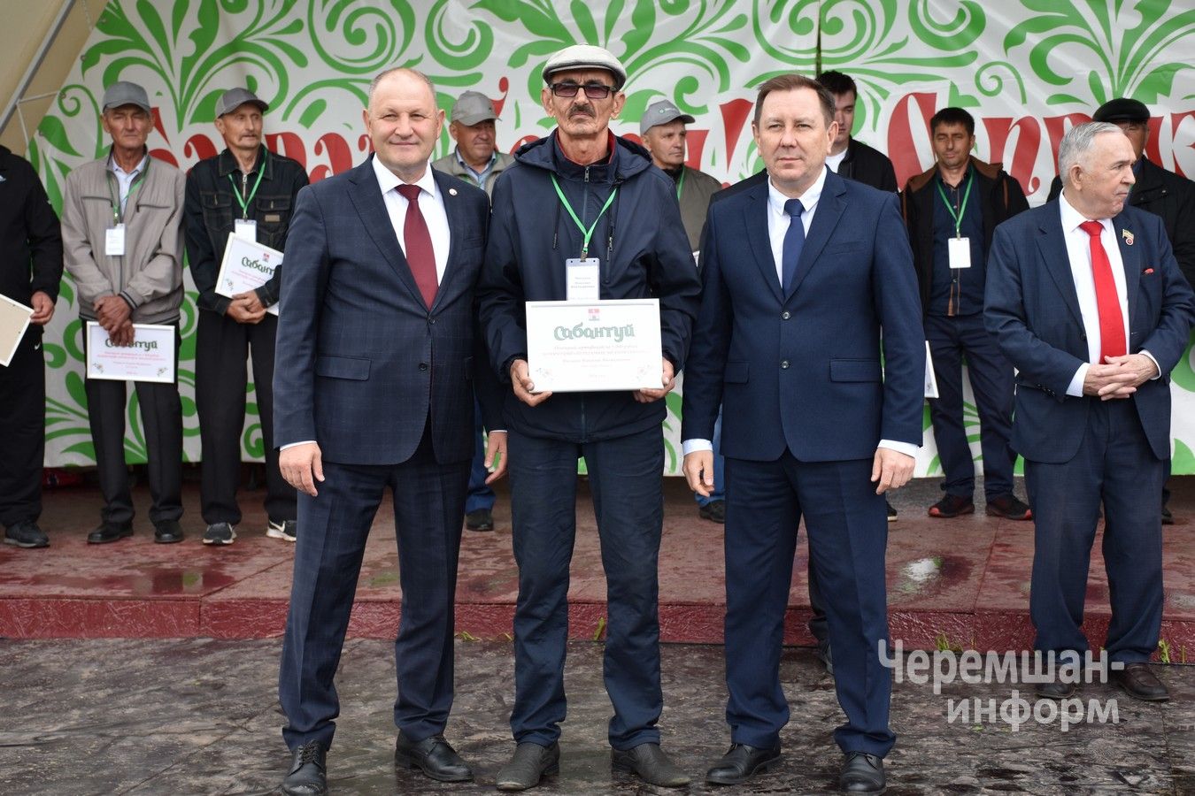 Сабантуй в Черемшане 2026 - награждение передовиков (ФОТОРЕПОРТАЖ)