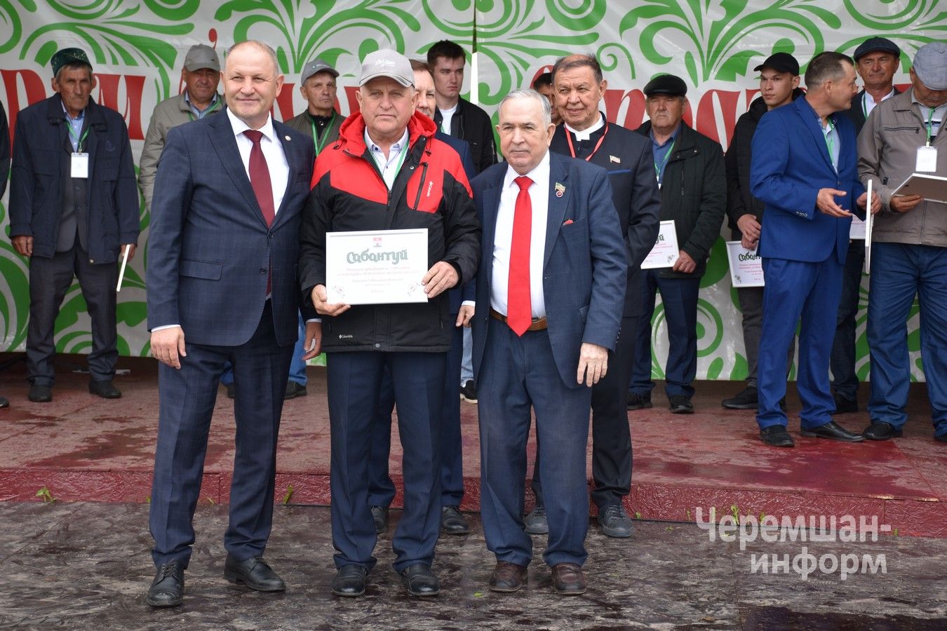 Сабантуй в Черемшане 2026 - награждение передовиков (ФОТОРЕПОРТАЖ)