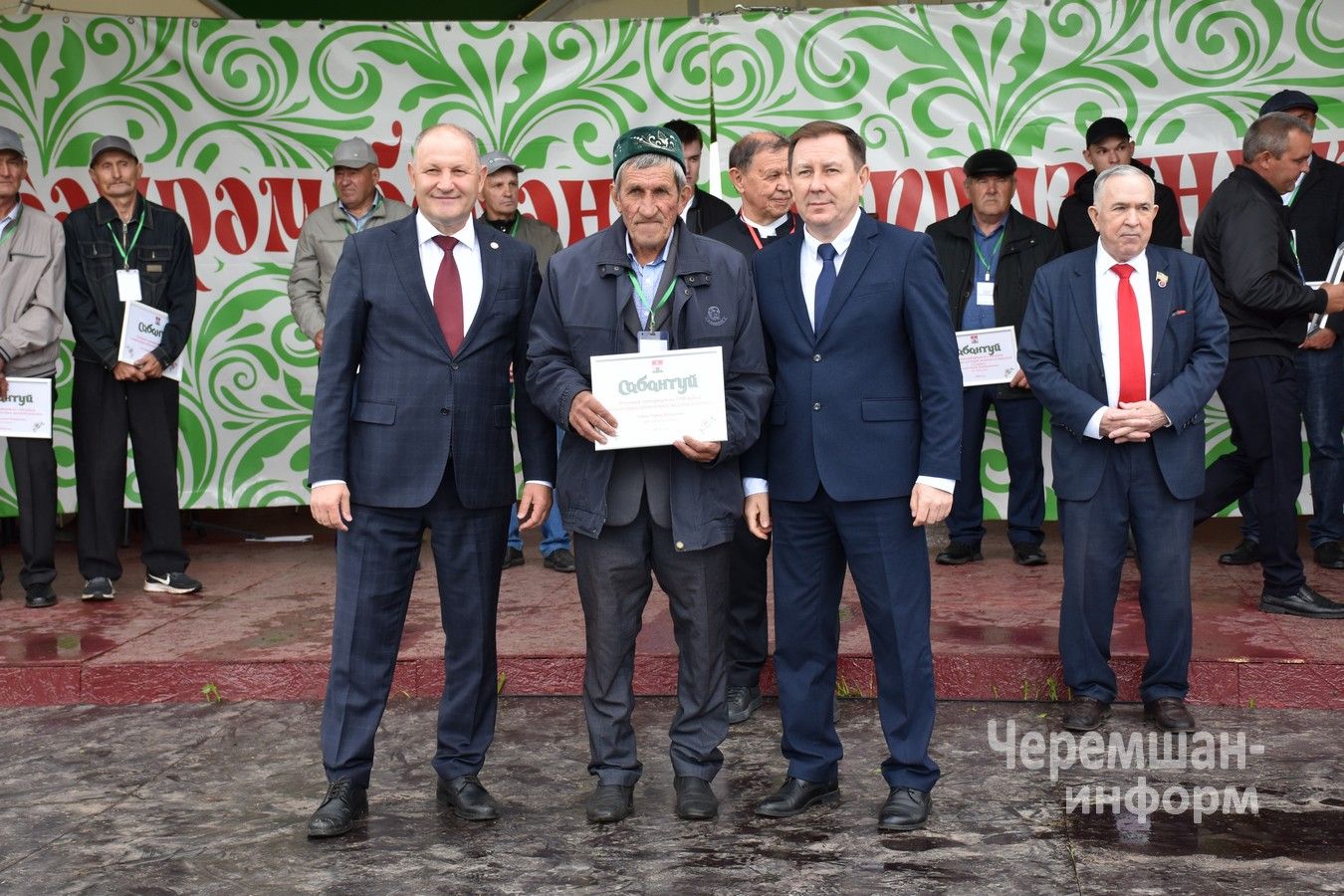 Сабантуй в Черемшане 2026 - награждение передовиков (ФОТОРЕПОРТАЖ)