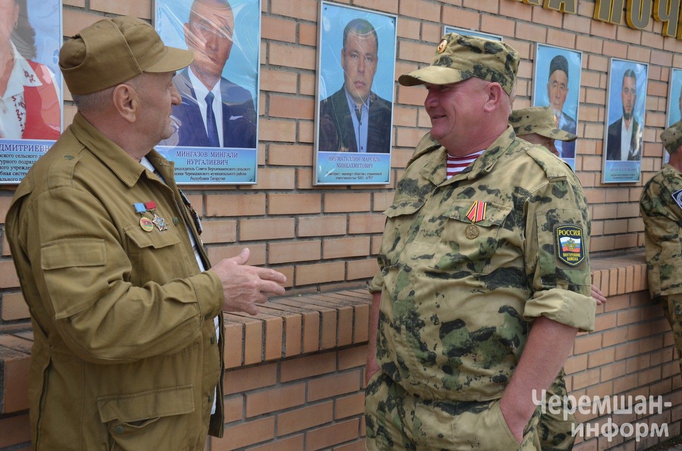 Чирмешәндә хәрби хәрәкәтләр ветераннары очрашты (ФОТОРЕПОРТАЖ)