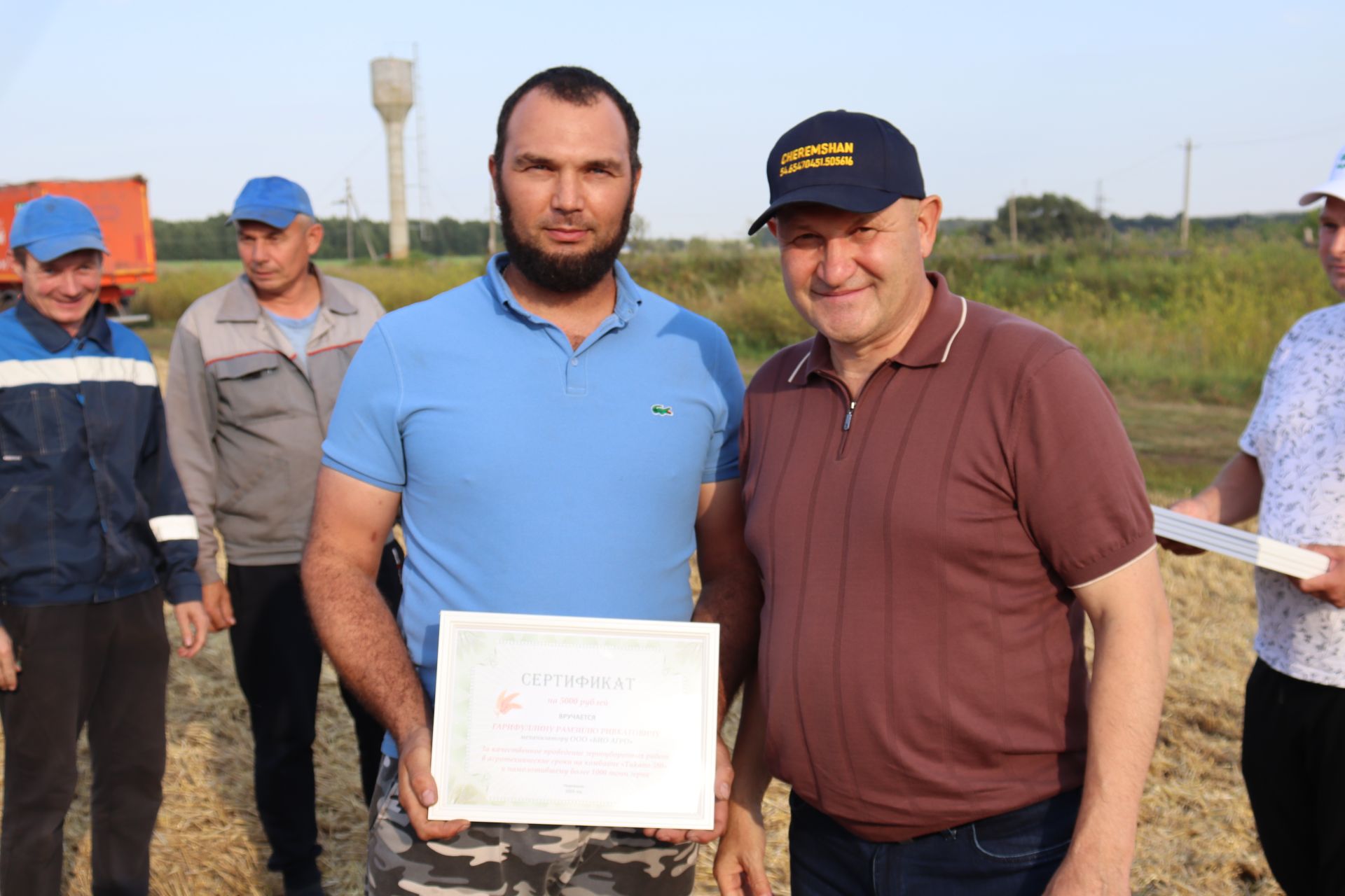 В Черемшане наградили передовиков уборки (ФОТОРЕПОРТАЖ)