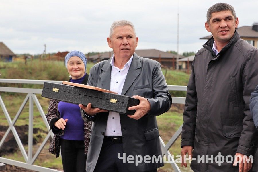 Әмир авылында капиталь ремонттан соң күпер ачылды