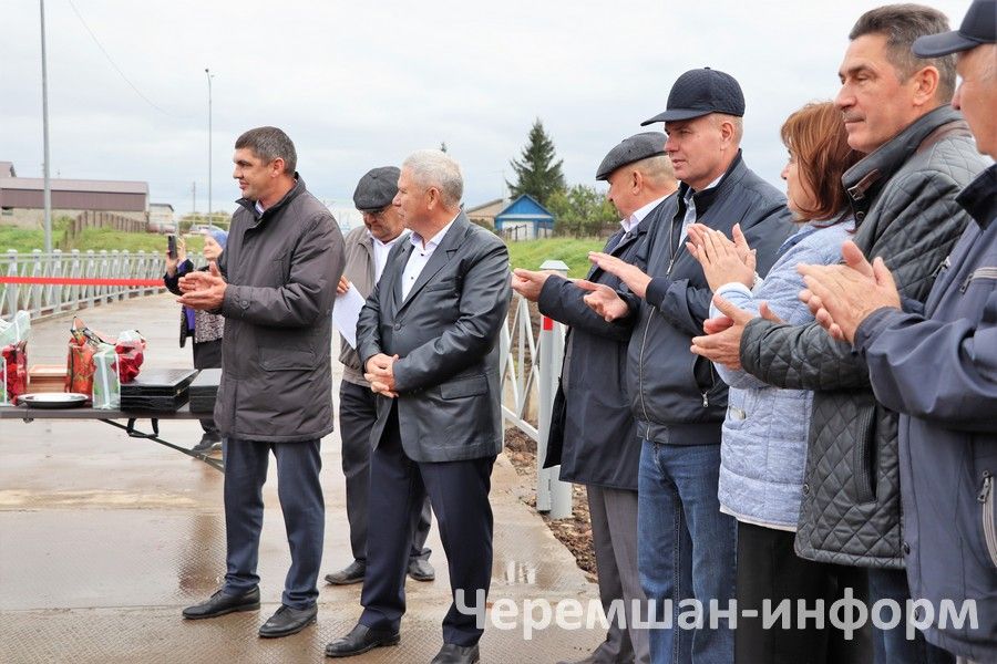 Әмир авылында капиталь ремонттан соң күпер ачылды