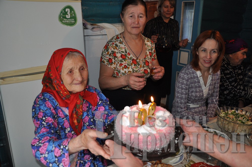Яңа Элмәле авылыннан юбиляр Зинаида Бочина